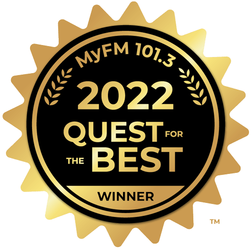 MyFM 101.3 2022 Quest for the Best badge